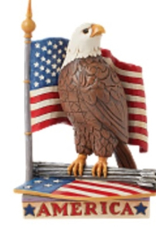 "Freedom's Flight" American Eagle Figurine H19cm Jim Shore 6016380