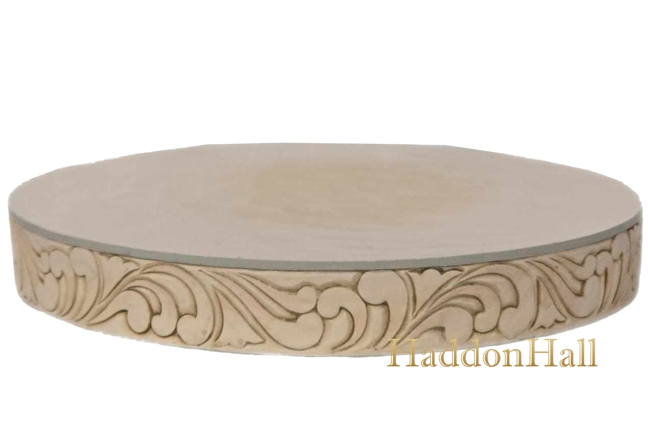 Lady & The Tramp SET "Dinner for Two" H15cm + BASE WHITE Ø22cm Jim Shore 6016899 - Lady en de Vagabond