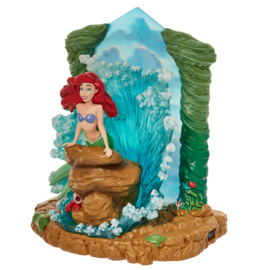 Ariel & Belle met verlichting - Set van 2 Disney Showcase beelden , superaanbieding