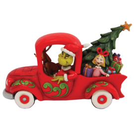 Grinch in Red Truck B21cm Jim Shore 6010775