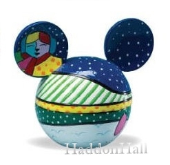 Mickey Ears H10.5cm Winter Fun Disney by Britto 4021841 , retired, uit 2010 *