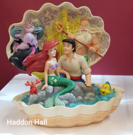 Ariel Shell figurine  Jim Shore 6005956 Disney Traditions ,  retired *