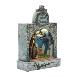 Haunted Mansion Ghostly Graveyard LED Diorama H22 cm Jim Shore 6017932 PREORDER