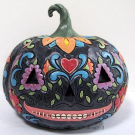 Day of the Dead Jack-o-Lantern Centerpiece H18,5cm Jim Shore 6010669 retired