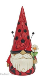 Ladybug Gnome H16,5cm - Jim Shore 6010288 retired *