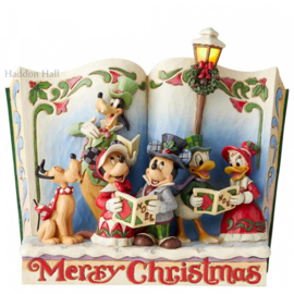 Christmas Carol Storybook Jim Shore 6002840  Merry Christmas retired item. uitverkocht
