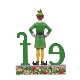 Elf - The Name is Buddy, the Elf -Buddy Standing in the word Elf  22cm - Jim Shore 6013937 *