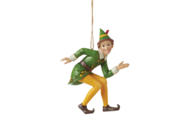 Elf Crouching Ornament H10cm Jim Shore 6015729 *