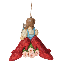 Wizard of Oz - Dorothy & Toto Hanging Ornament Jim Shore 6018310