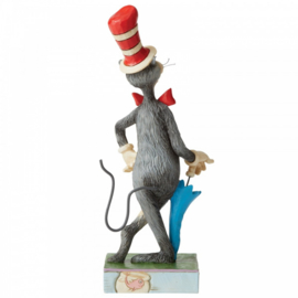 The Cat in the Hat with Umbrella Figurine H16,5cm Dr. Seuss by Jim Shore 6006239 retired