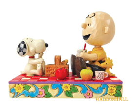 Snoopy & Charlie Brown "Picnic Pals" * H12,5cm Jim Shore 6014346
