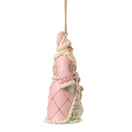 Sweets Pastel  Candy Santa with Bag Ornament H11cm Jim Shore 6018896 PREORDER