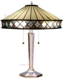 T4P40 Tafellamp Tiffany H55cm Ø42cm Fargo