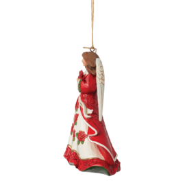 Angel Red Christmas Ornament * H11cm Jim Shore 6015537