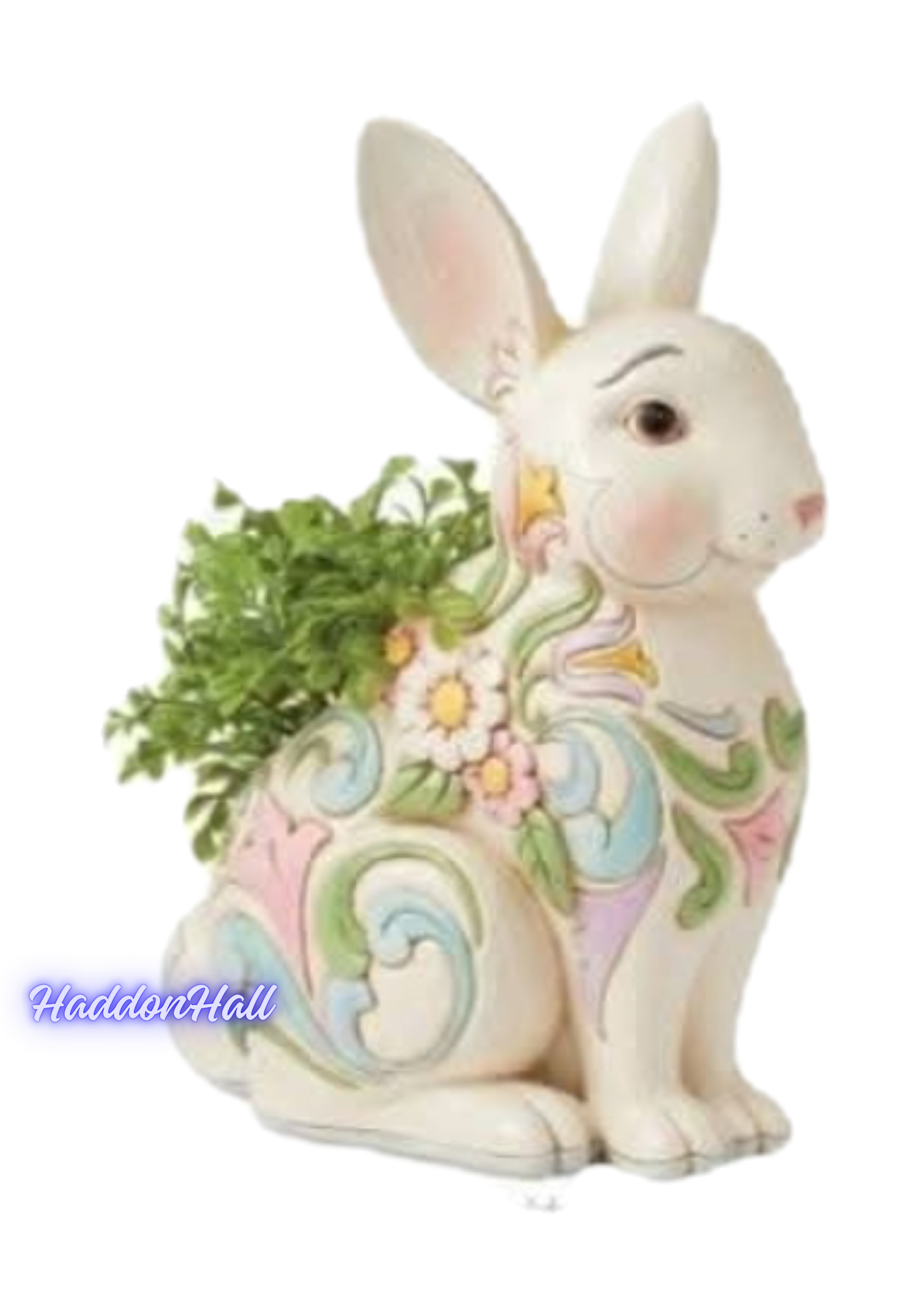 Rabbit Floral Planter H38cm JIm Shore 6016933