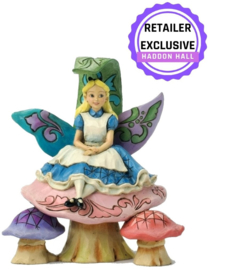 Alice on Mushroom   H17cm  Jim Shore 4037506  retailer exclusive for Europe