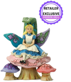 Alice on Mushroom   H17cm  Jim Shore , retired , 4037506  retailer exclusive for Europe *