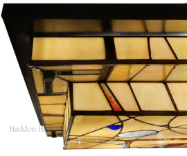 7803 Plafonniere Tiffany 50x50cm  4xE14 Starry Night '