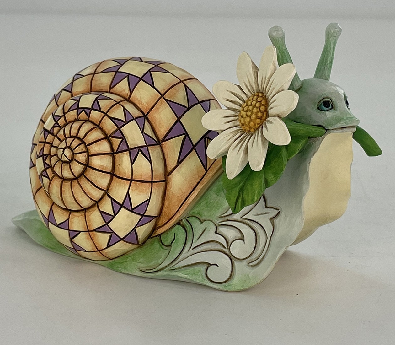 Snail with Daisy "Springtime Charmer" H9cm Jim Shore 6017782