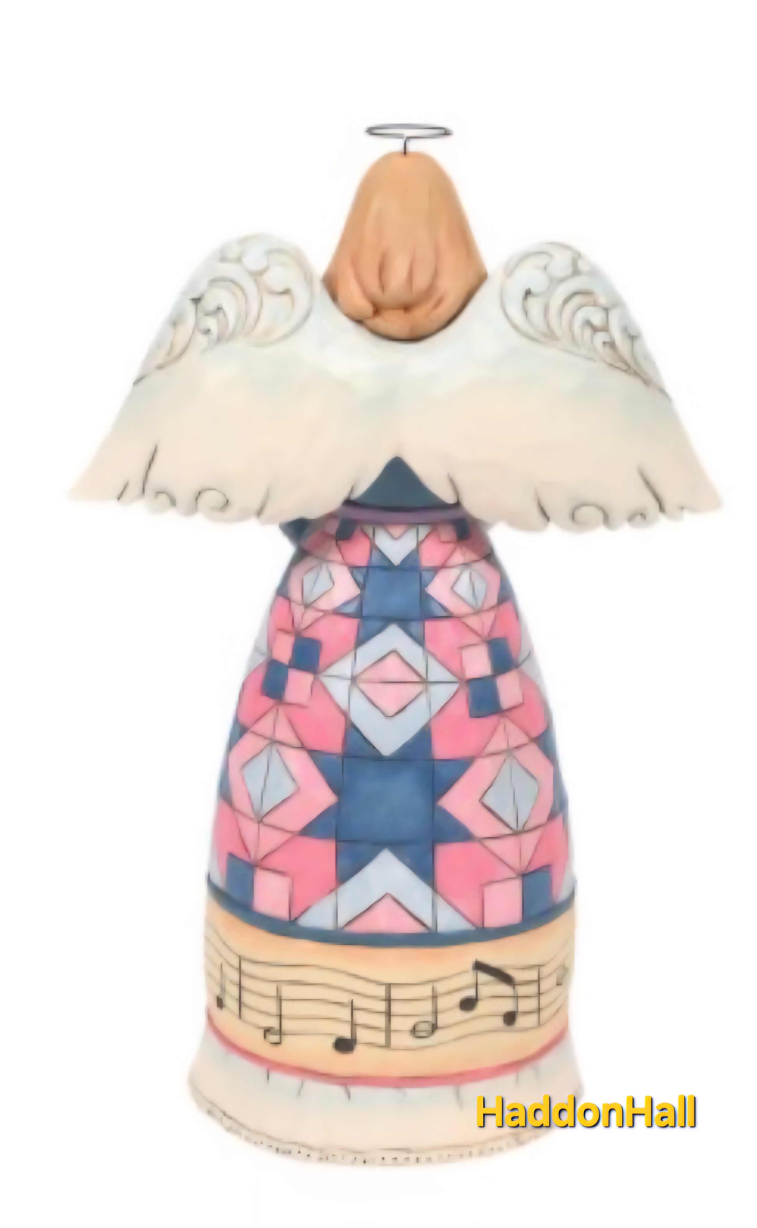 "There is Music in My Heart" H24cm Jim Shore Music Angel 6014867 , retired , made in 2023
