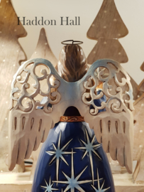 A Savior For All  H 26cm Jim Shore  4058798 Nativity Angel Engel Kerstengel kerstgroep , retired , beperkte voorraad