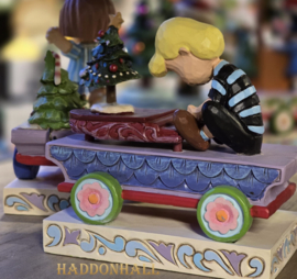 Peanuts Deluxe Holiday  Train Set   Jim Shore 4063413 retired 9 delig, zeldzaam