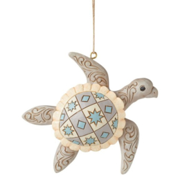 Coastal Sea Turtle Ornament H8cm Jim Shore 6010809 * Retired