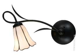 8189 * Wandlamp Lovely met Tiffany kap Ø15cm Liseron Akkerwinde