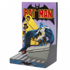 Batman 3D Comic Boook Cover  Figurine H20cm Jim Shore 6007086 retired *