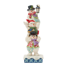Stacked Snowmen "The More the Merrier" Jim Shore 6017017 , pre-order