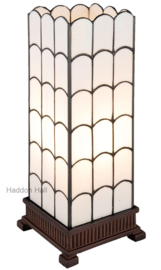 5930 * Tafellamp Tiffany H45cm 17x17cm Windlicht Art Deco Paris