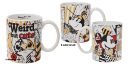 Midas by Romero Britto Set van 2 mokken Mickey&Minnie en Stitch op voorraad *