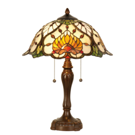 5390 * Tafellamp Tiffany H50cm Ø40cm 