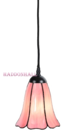 8187 * Hanglamp Tiffany Ø13cm Liseron Pink