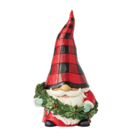 Highland Glen Gnome with Wreath Jim Shore 6017026