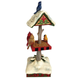 Birds on Birdfeeder H18cm Jim Shore 6011856 retired *