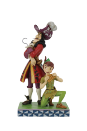 Peter Pan & Captain Hook Good Vs Evil H24cm Jim Shore 6011928