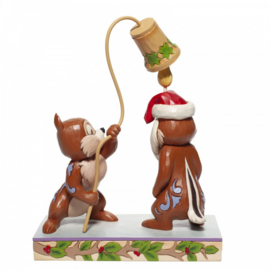 Set van 2 Jim Shore beelden - Lady & The Tramp en Chip & Dale superaanbieding *