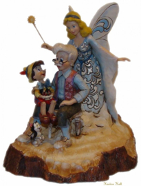 PINOCCHIO "Wishing Upon a Star"  JIM SHORE 4023575 Gesigneerd , sold, verkocht