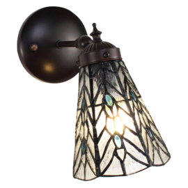 6208 Wandlamp met Tiffany kap Ø13cm Celestial Light