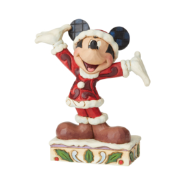 Mickey "Tis a Splendid Season!" H 12cm Jim Shore 6002842 retired * beperkte voorraad