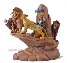 Lion King Pride Rock Carved by Stone H 22cm Jim Shore 6014329  *