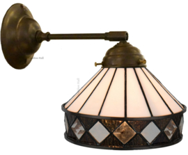 5197 246 * Wandlamp met Tiffany kap Ø19cm Fargo