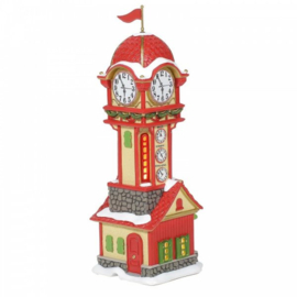 Christmas Countdown Tower H22,5cm VIllage by D56 A30313 retired, laatste exemplaren *