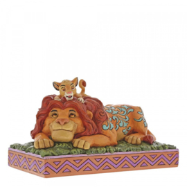 Lion King - Mufasa & SImba - Scar Set van 2 Jim Shore figurines retired *
