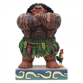 MOANA "Daring Demigod" Maui H21cm Jim Shore 4058284 retired, laatste exemplaar