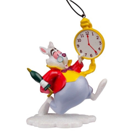 Alice - White Rabbit  - Mad Hatter - Cheshire Cat -Set van 4 Hanging Ornaments - Christmas Inspirations *
