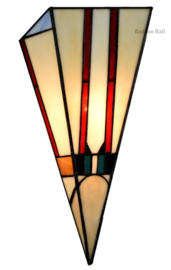 8102 ' Wandlamp Tiffany B20cm H38cm Little Tuschinski