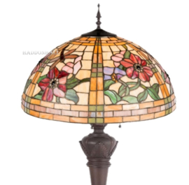 9934 9459 * Vloerlamp Tiffany  Ø51cmGarden Dragonfly  Bolling in de voet