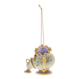 Belle - Mrs. Potts & Chip Ornament H6,5cm Jim Shore A21431